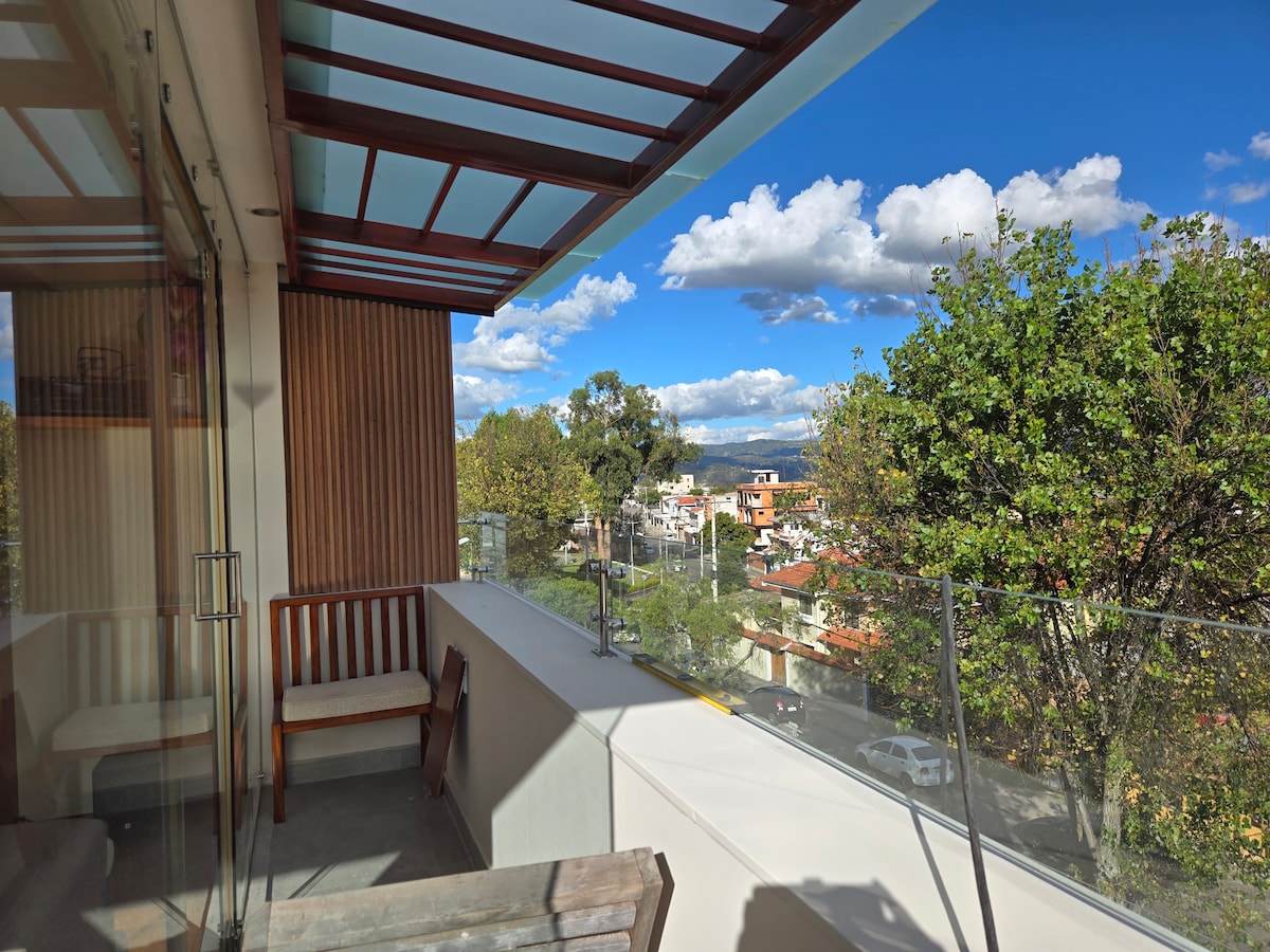Vista de la suite
