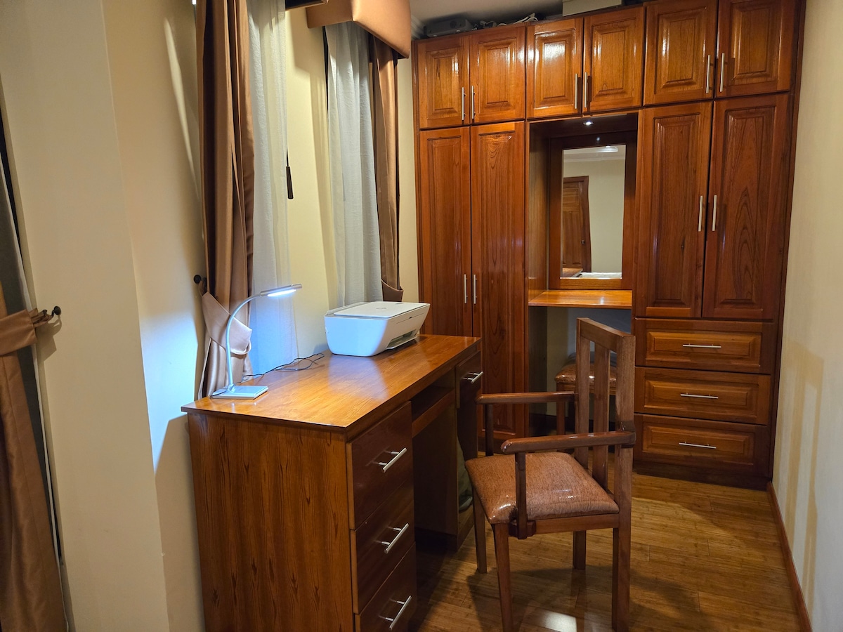 Vista de la suite