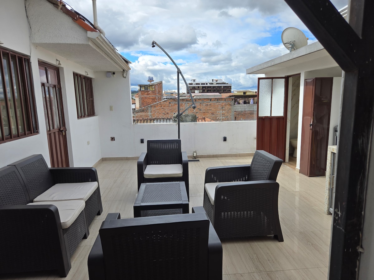 Vista de la suite
