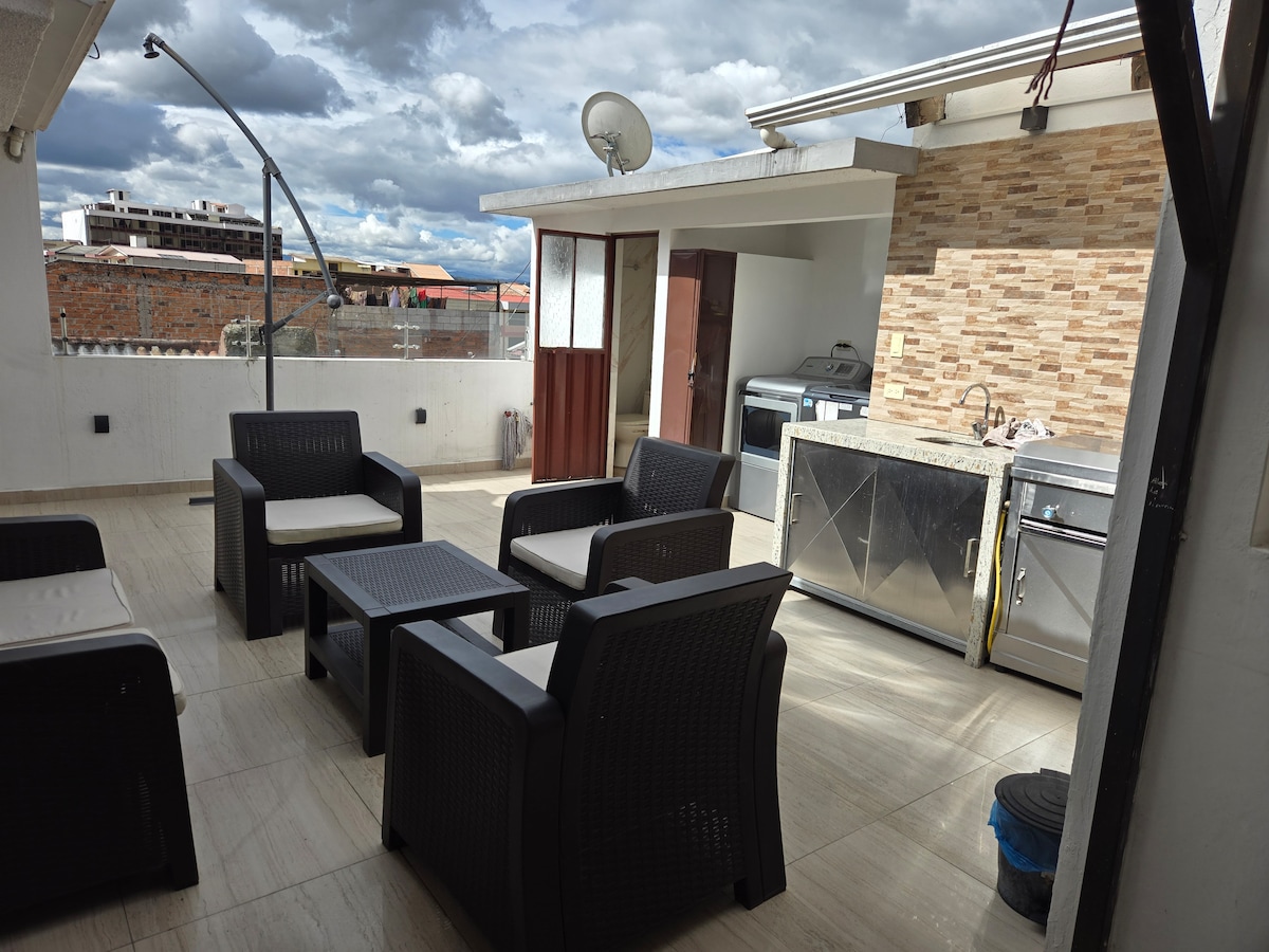 Vista de la suite