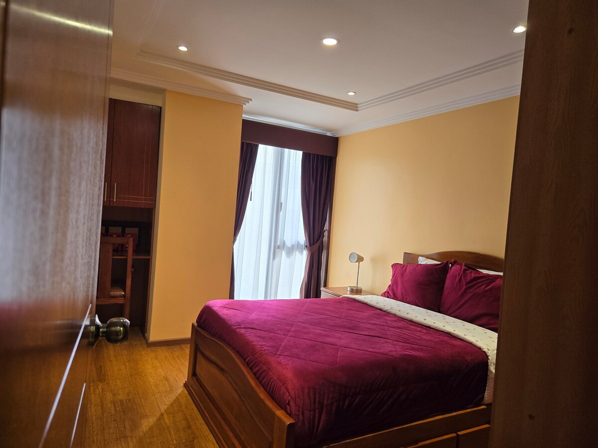 Vista de la suite