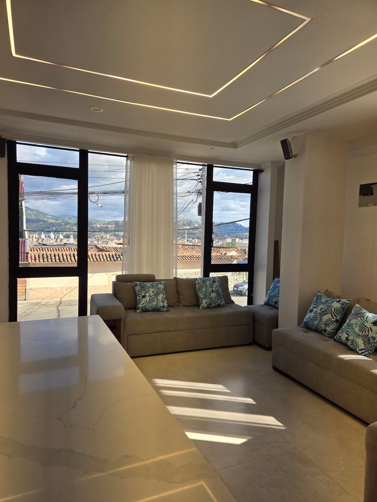 Vista de la suite