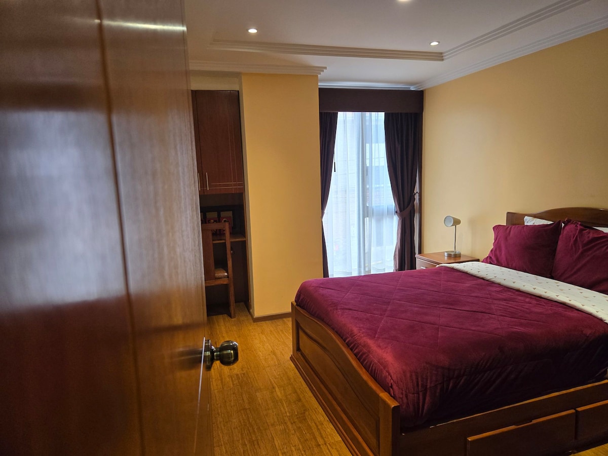 Vista de la suite