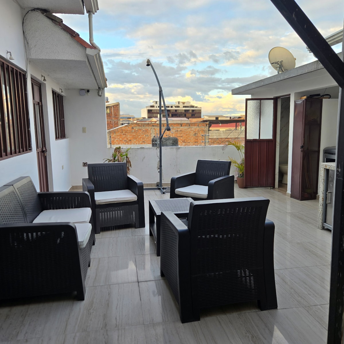 Vista de la suite