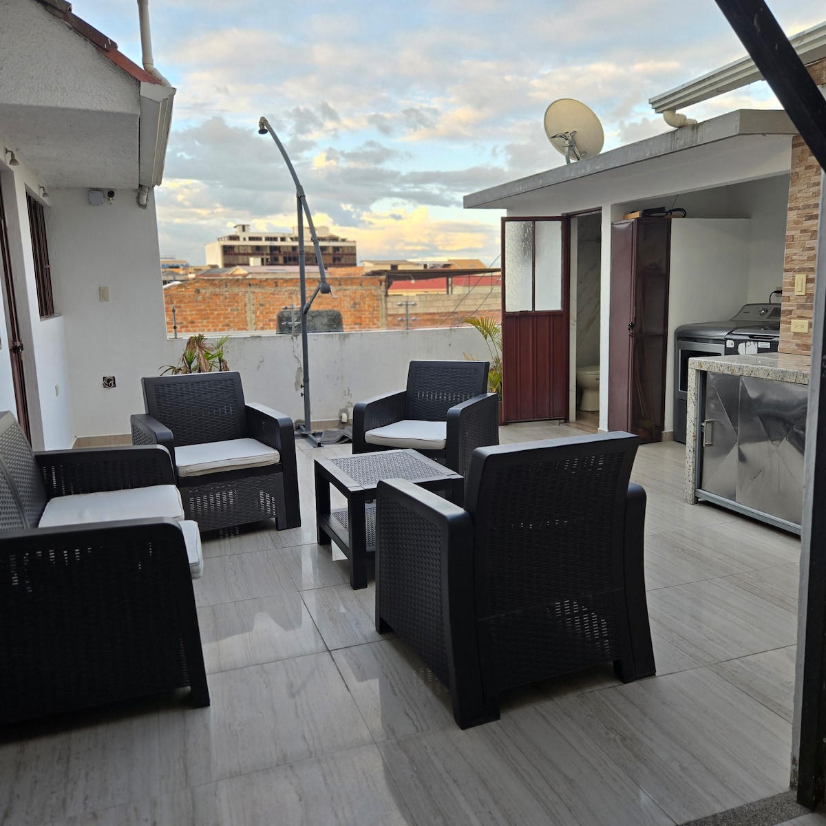 Vista de la suite
