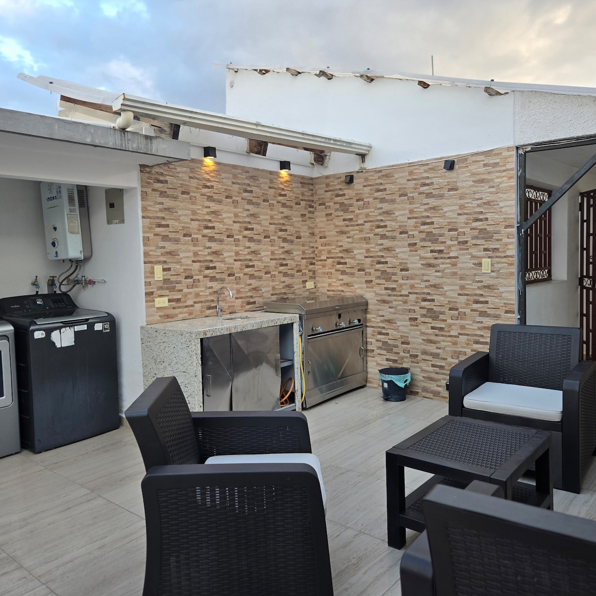 Vista de la suite