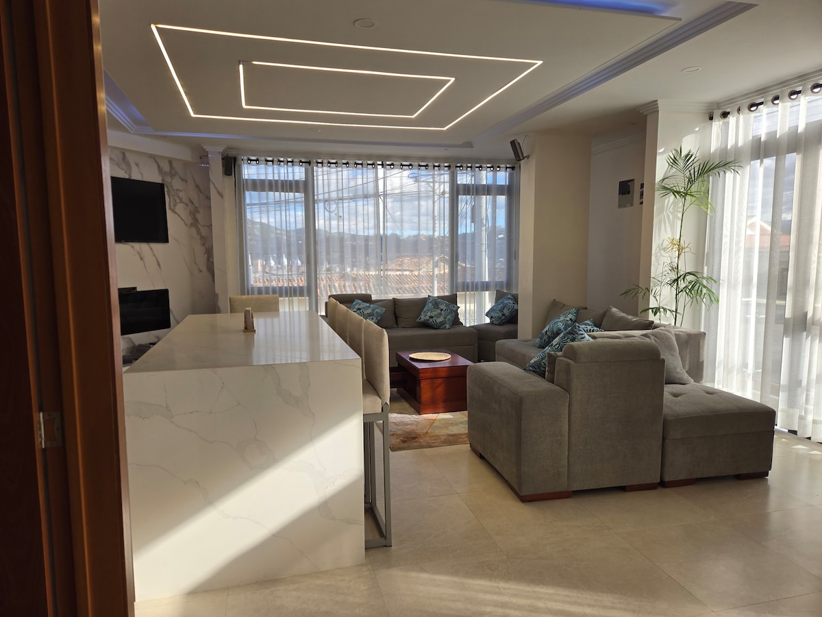 Vista de la suite
