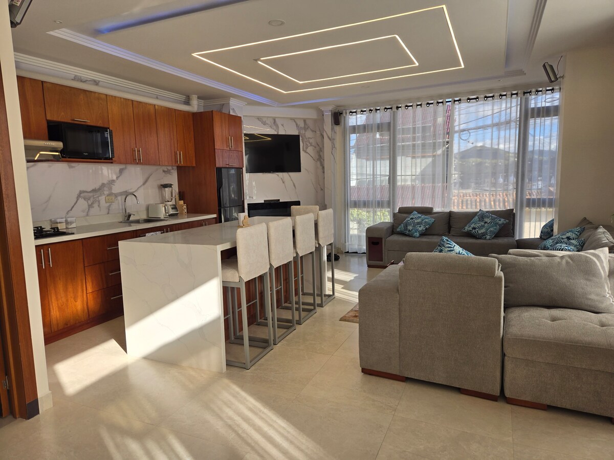 Vista de la suite