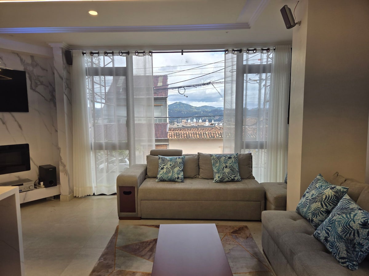 Vista de la suite