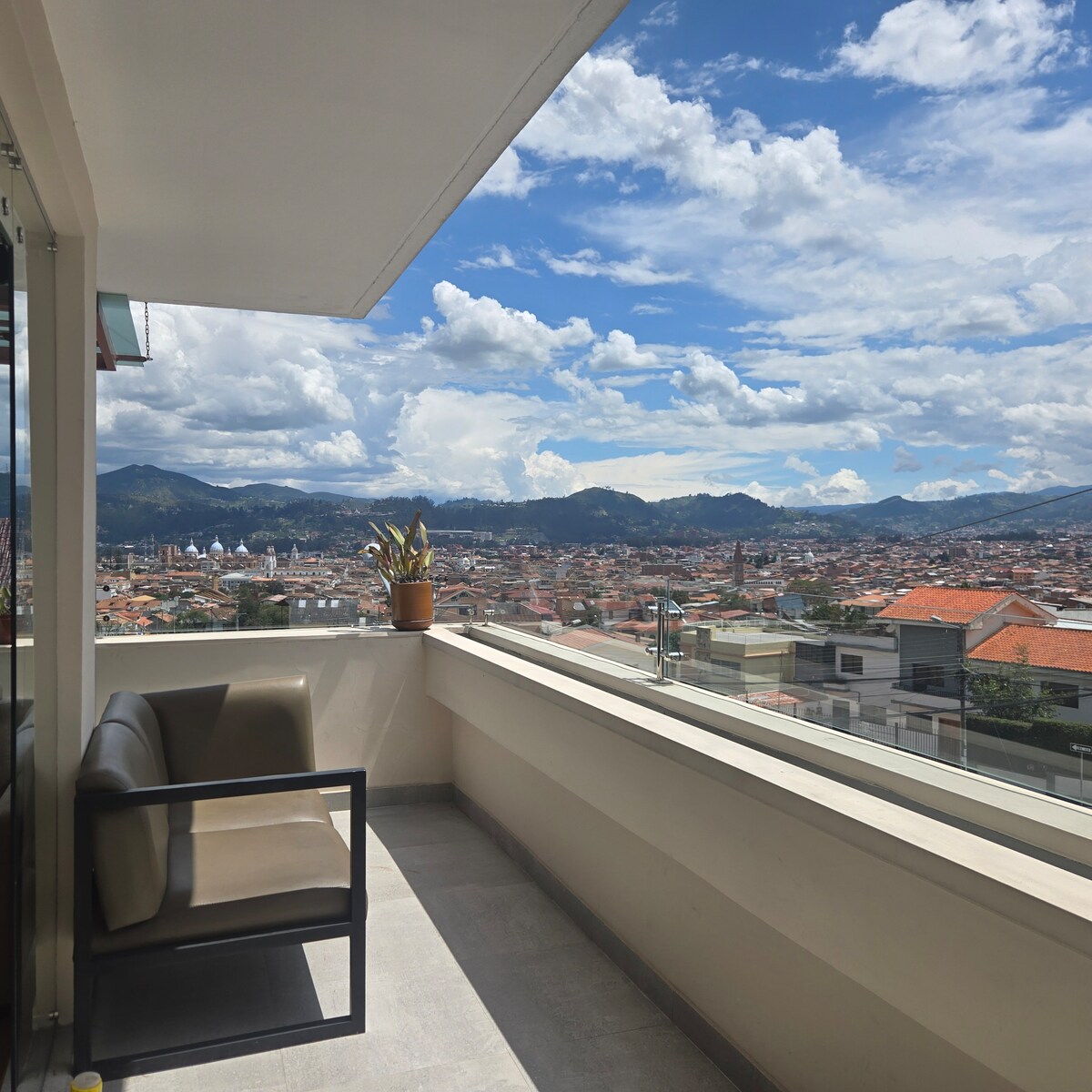 Vista de la suite