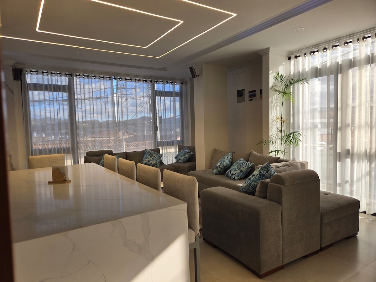 Vista de la suite