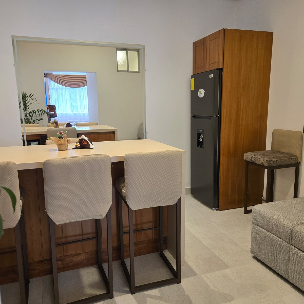 Vista de la suite