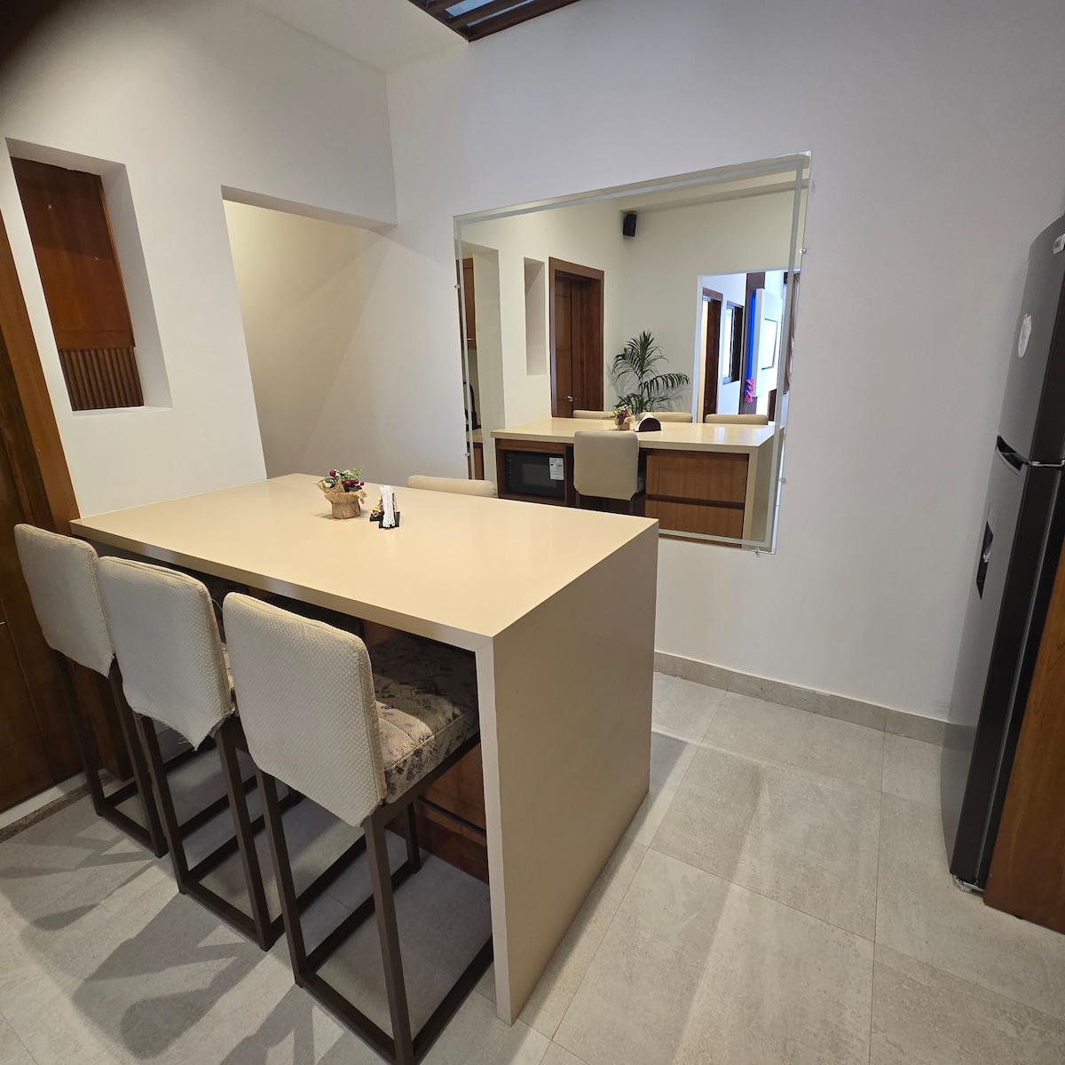 Vista de la suite