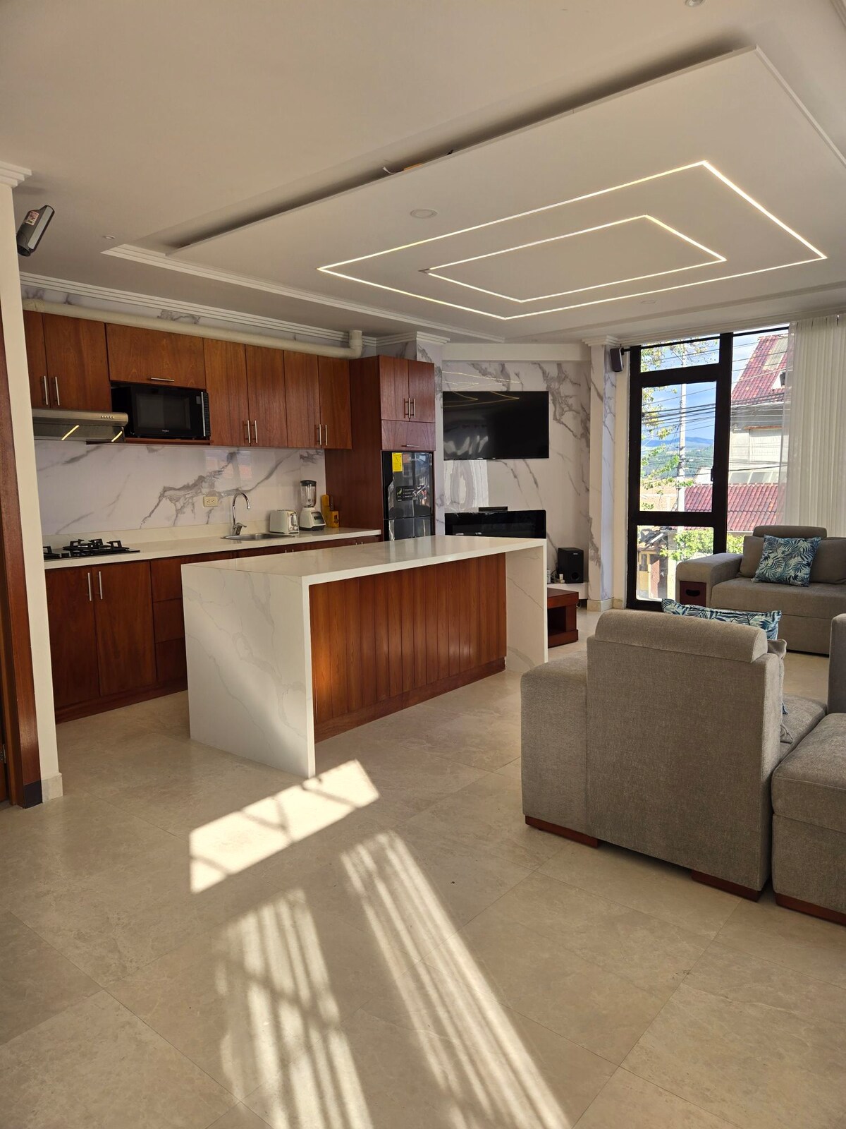 Vista de la suite
