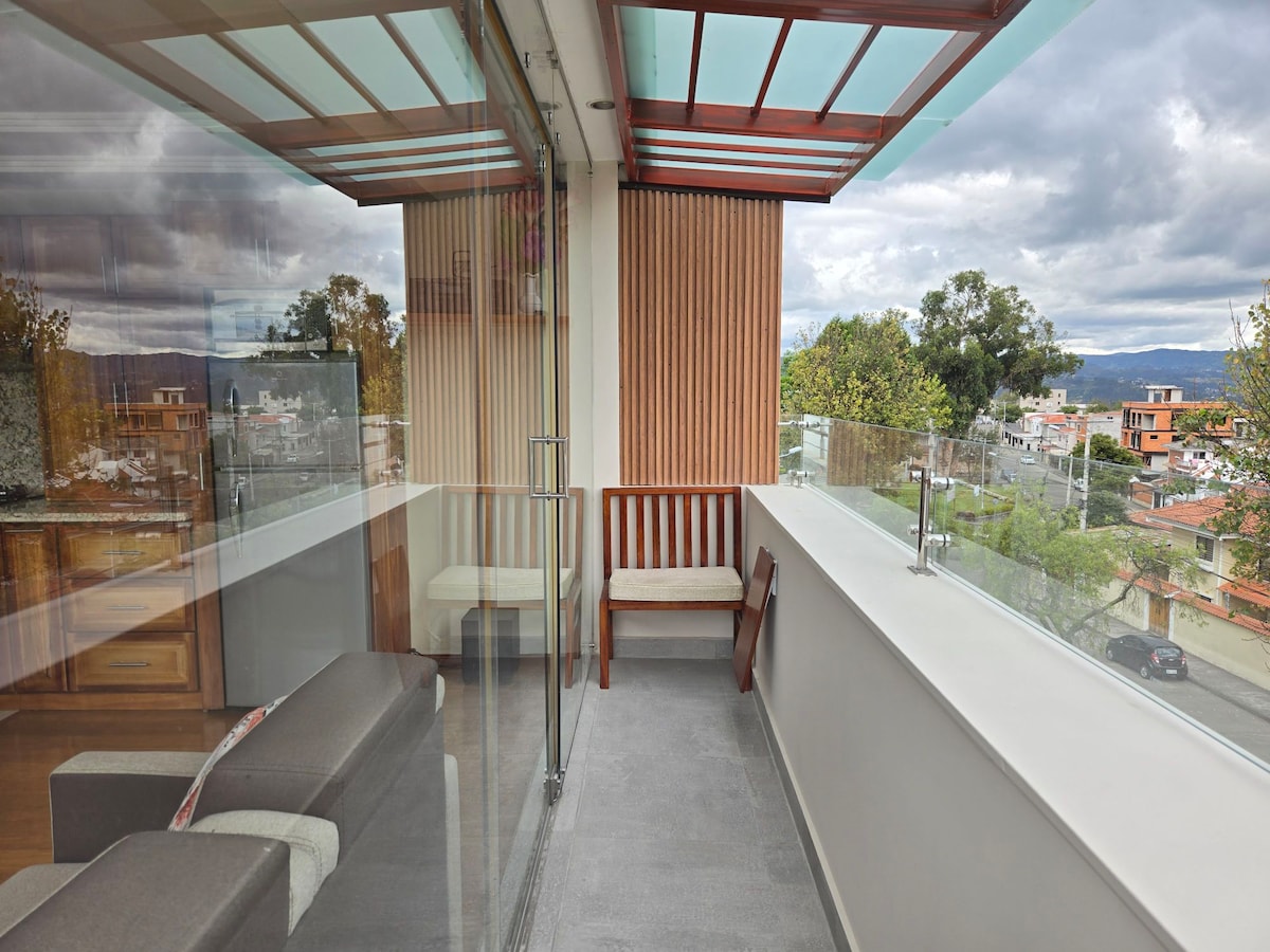 Vista de la suite