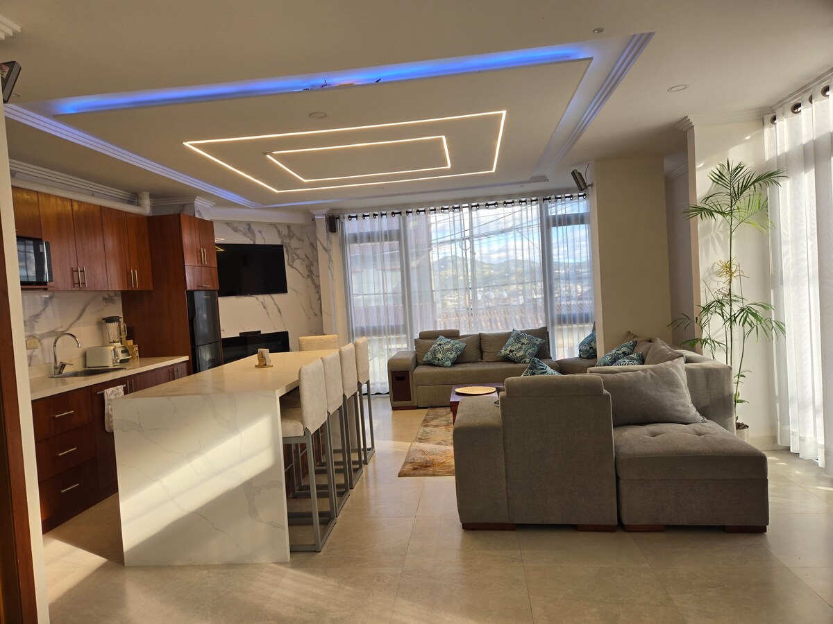 Vista de la suite