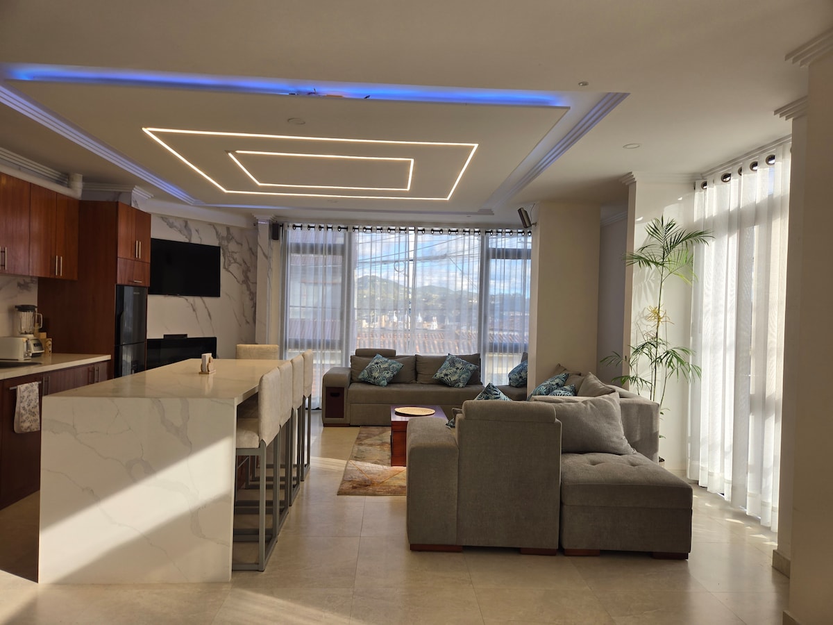 Vista de la suite