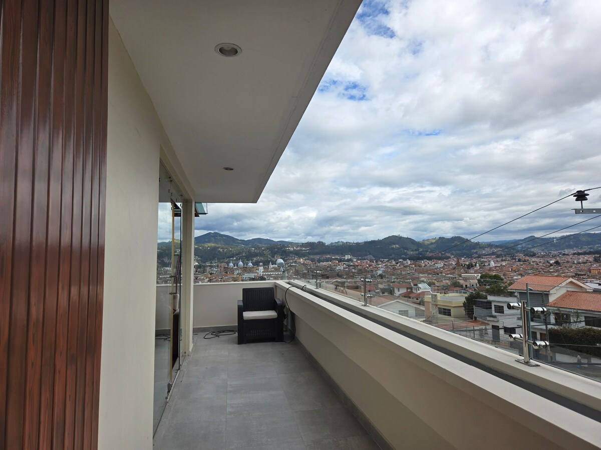 Vista de la suite