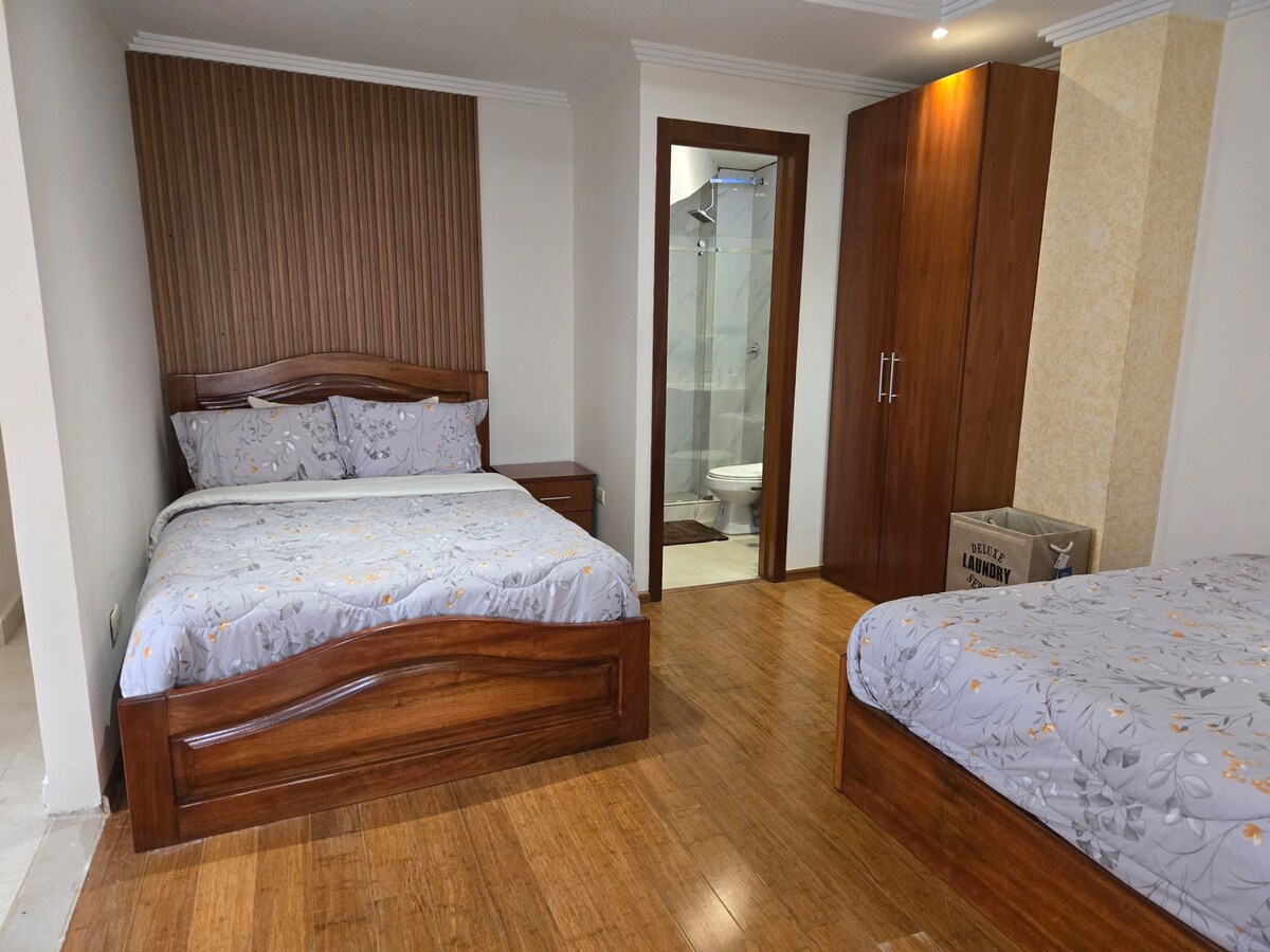 Vista de la suite