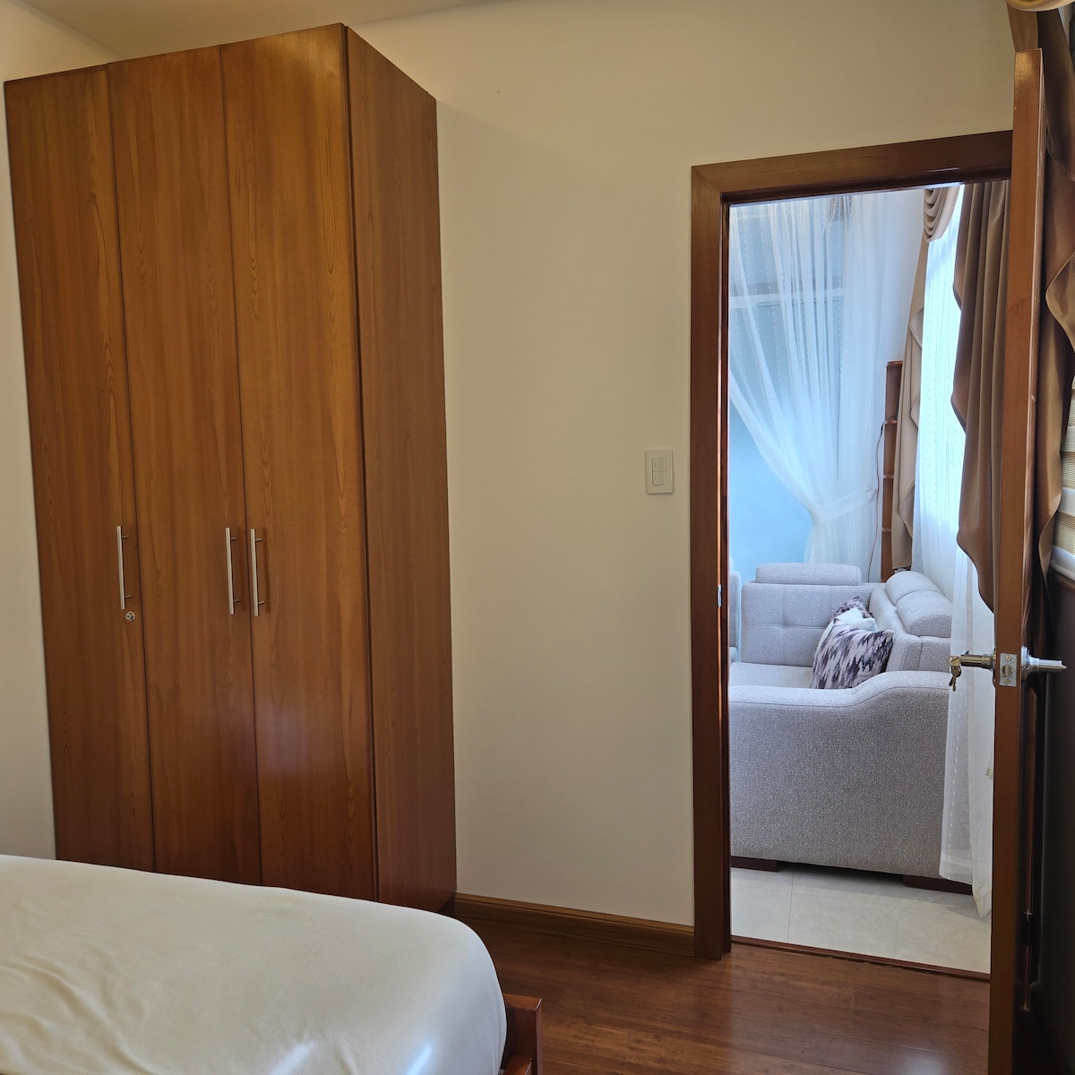 Vista de la suite