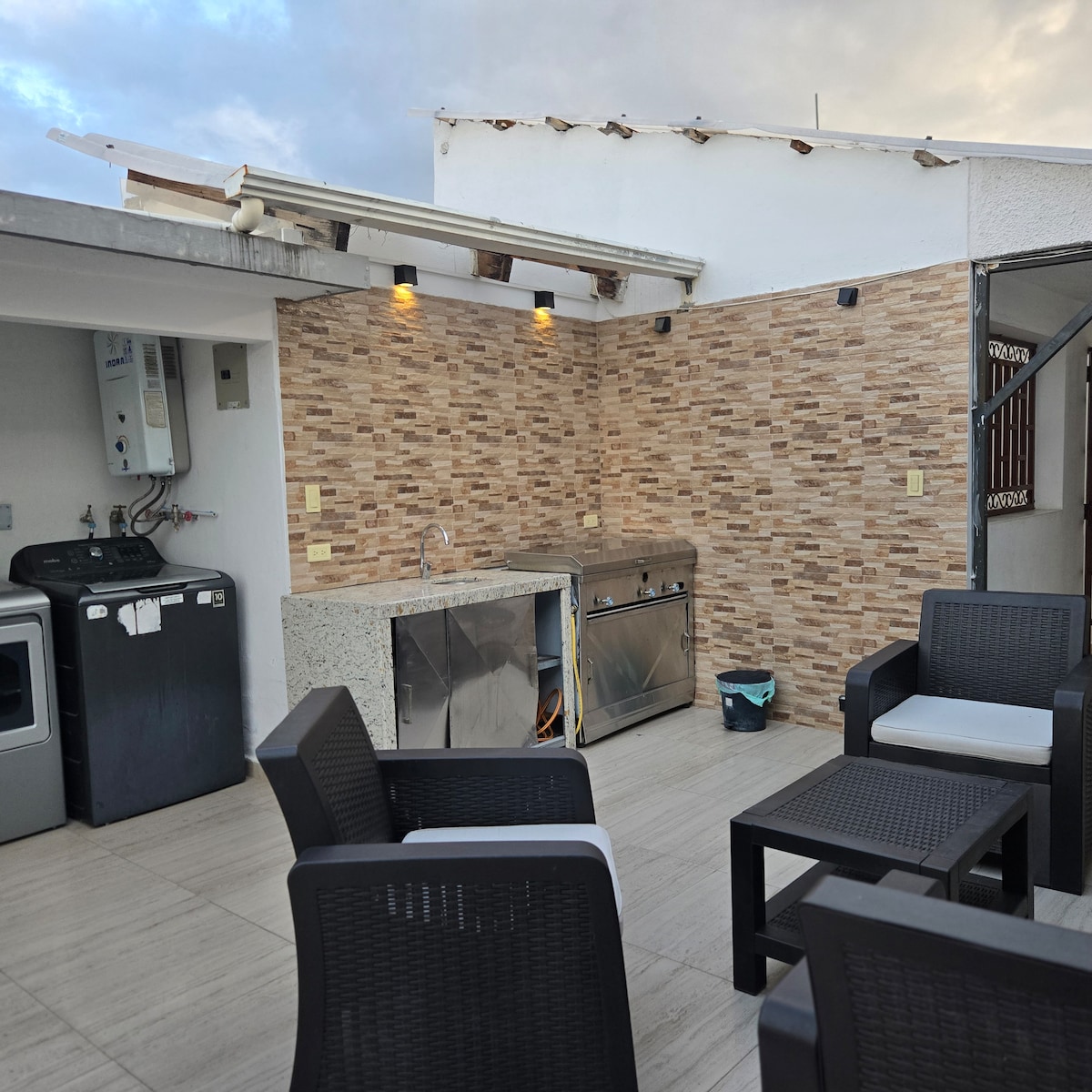 Vista de la suite