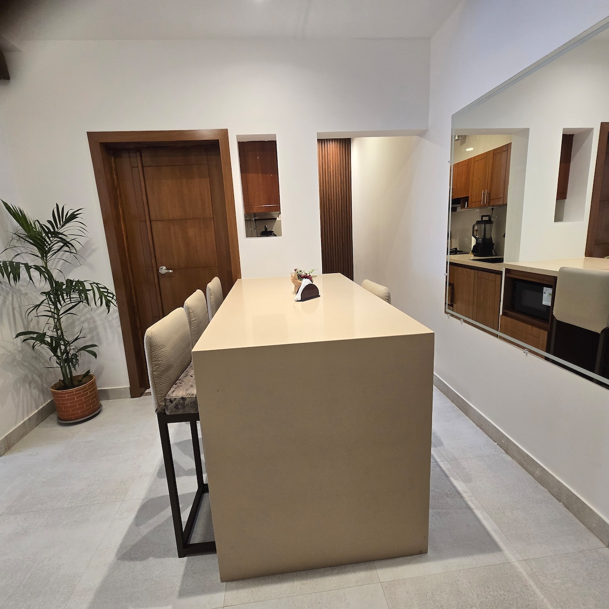 Vista de la suite